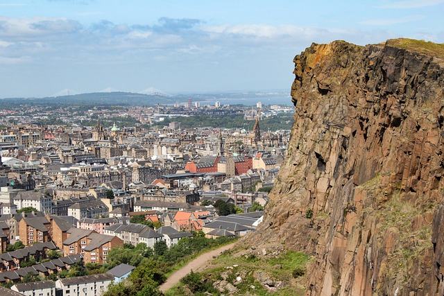 image from Arthur's Seat Edinburgh