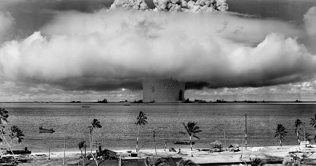 image from Bikini Atoll Nuclear Test Site