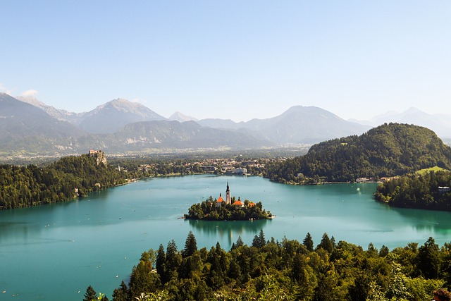 image from Lake Bled, Slovenia